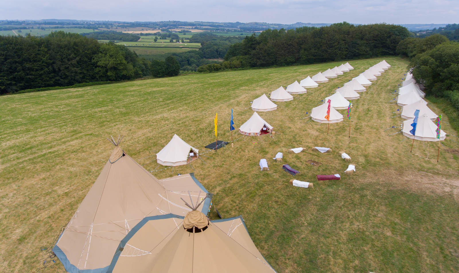 Camping at Pennard Orchard