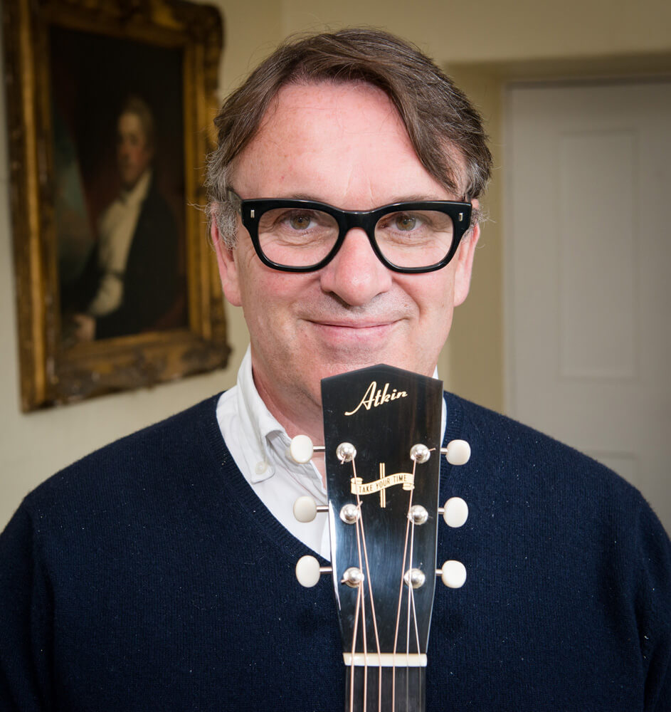 Chris Difford at Pennard House